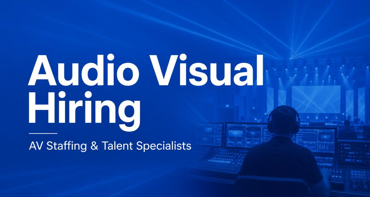 Audio Visual Hiring Logo