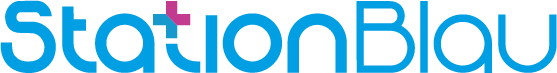 Stationblau Logo